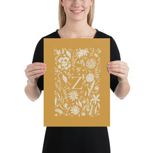 Load image into Gallery viewer, A-Z MONOGRAM PRINT (YELLOW)