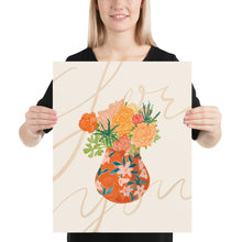 Load image into Gallery viewer, FLORAL AND VASE 02