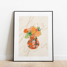 Load image into Gallery viewer, FLORAL AND VASE 02