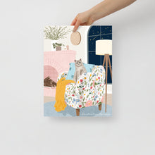 Load image into Gallery viewer, Art of Nora Kitty Cat: Capturing Feline Grace and Charm