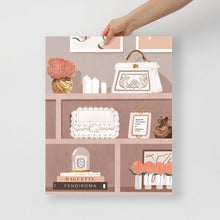 Load image into Gallery viewer, Nora's HAND BAG ON SHELVES Art: Fashionable and Intriguing