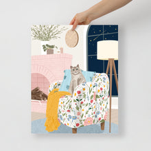 Load image into Gallery viewer, Art of Nora Kitty Cat: Capturing Feline Grace and Charm