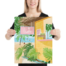 Load image into Gallery viewer, Art of Nora Aloha Beach: Embracing Tropical Tranquility