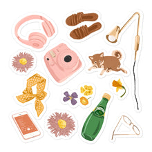Load image into Gallery viewer, Lifestyle Sticker Set Art