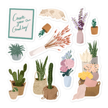 Load image into Gallery viewer, Nora's HOME FLOWERS STICKER SET Art