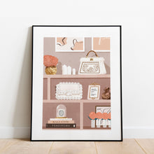 Load image into Gallery viewer, Nora's HAND BAG ON SHELVES Art: Fashionable and Intriguing