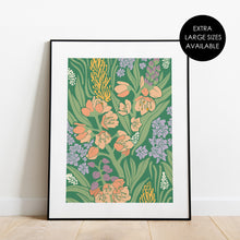 Load image into Gallery viewer, Art of Nora Florals Green: Celebrating Colorful Palette