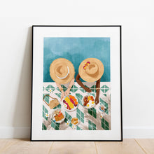 Load image into Gallery viewer, Nora's Pool Side Art: Immersing in Serenity and Leisure