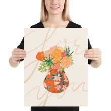 Load image into Gallery viewer, FLORAL AND VASE 02
