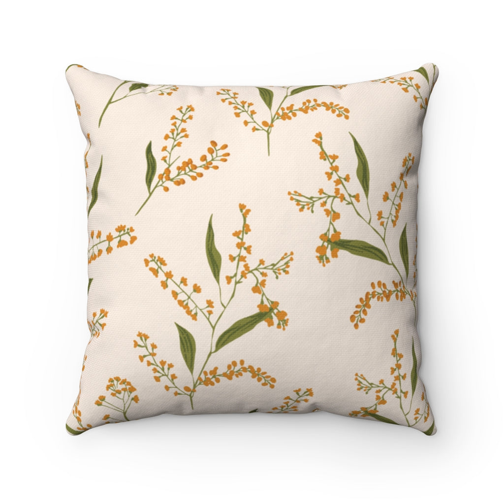 Art of Nora Branches Pattern Cushion Cover: Nature-Inspired
