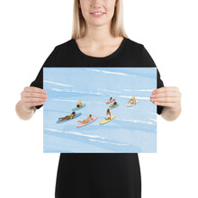 Load image into Gallery viewer, Surf Girls Horizontal: Riding the Waves of Freedom and Fun
