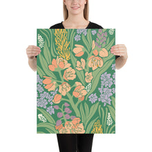 Load image into Gallery viewer, FLORALS / GREEN
